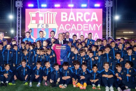 FC Barcelona si-a deschis Academie de fotbal in Bucuresti