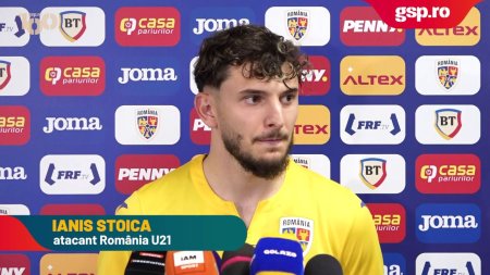 Romania U21 - Elvetia U21. Ianis Stoica: Era primordial sa ne calificam