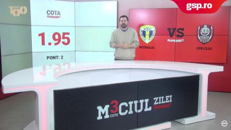 Meciul zilei Petrolul - CFR Cluj » Etapa 13 din Superliga