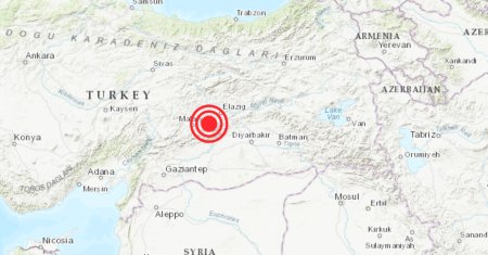 Cutremur de 5,9 grade in estul Turciei, resimtit in provincii din Siria  | VIDEO