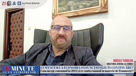 ZF 15 minute cu un antreprenor, un proiect Ziarul Financiar si Alpha Bank. Mircea Turdean, Farmec: Daca nu ai discounturi la raft in aceasta perioada, ai sanse foarte mici ca produsul sa fie vandut. In marile lanturi de retail, este o crestere semnificativa a discounturilor