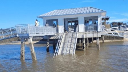 Un ponton s-a prabusit in insula Sapelo, din statul Georgia. Cel putin sapte persoane si-au pierdut viata 