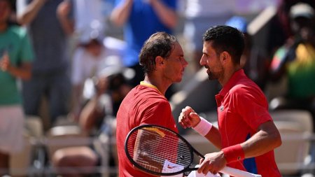 Despartire emotionanta intre rivali. Djokovic i-a adus un omagiu lui Nadal