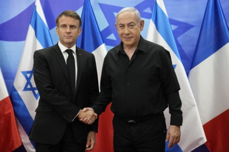 Macron i-a spus lui Netanyahu ca uciderea liderului Hamas ar putea deschide noi cai de pace