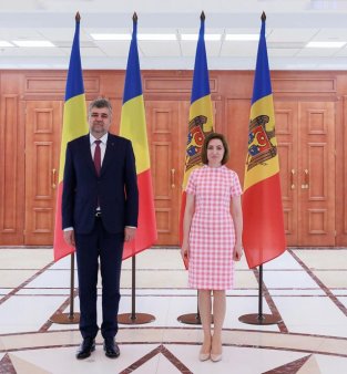 Romania le arata fratilor drumul de urmat: Viitorul Republicii Moldova este doar spre Vest