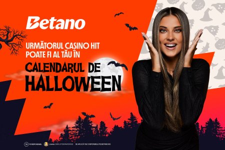 Urmatorul Casino Hit poate fi al tau in Calendarul de Halloween Betano!