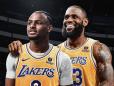 Moment istoric: LeBron si Bronny James, primul duo tata-fiu care joaca in NBA