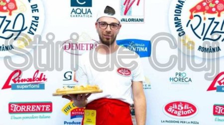 Un tanar din Cluj-Napoca a castigat medalia de aur la categoria Pizza in Tava si va reprezenta Romania la Campionatul Mondial de la Parma