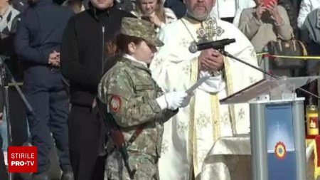 Studentii militari medicinisti au depus juramantul. Moment emotionat la Oradea