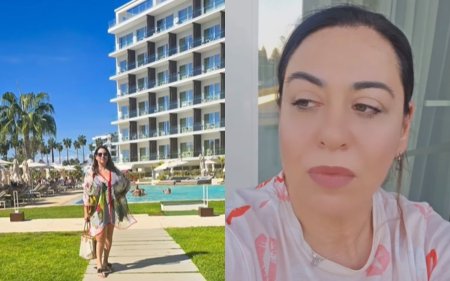 Ce a patit Oana Roman in vacanta in <span style='background:#EDF514'>CIPRU</span>. La hotel s-a intamplat: Se pare ca este o practica sa dea unora dintre romani