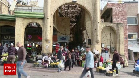 Motivul pentru care televiziunea iraniana a transmis toata ziua imagini cu oameni linistiti <span style='background:#EDF514'>LA PIATA</span>, dupa atacul Israelului