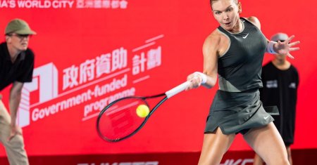 Simona Halep, vis spulberat: eliminata in primul tur la turneul de la Hong Kong