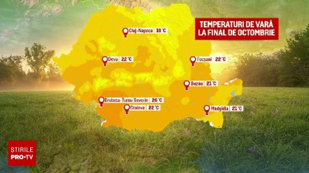 Explicatiile meteorologilor pentru vremea neobisnuita din Romania. Totul s-ar putea schimba pe parcursul iernii