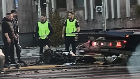 Accident in Galati. Un motociclist de 24 de ani a fost spulberat de o masina  | VIDEO