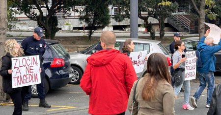 Sarbii au iesit in strada si cer demisia primului ministru dupa tragedia de la gara Novi Sad. Peste 14 persoane au decedat