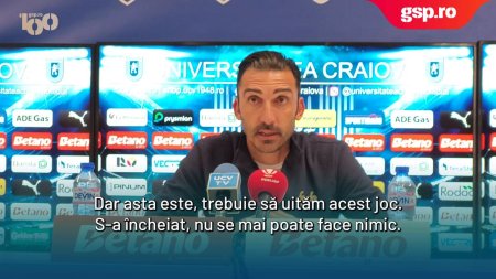 Univ. Craiova vs. FCSB 1-1 » Elias Charalambous la conferinta de presa de dupa meci: 