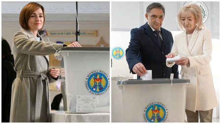 Rezultate prezidentiale Republica Moldova – Turul doi. Ora 00:39: Maia Sandu continua sa se distanteze, dupa numararea a 97.61%% din voturi