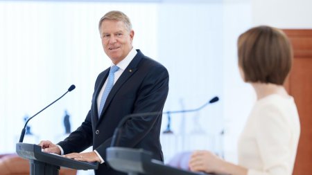 Iohannis: Felicitari Maia Sandu, poporul roman e alaturi de cetatenii <span style='background:#EDF514'>MOLDOVENI</span> in aceasta reusita