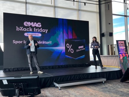 Black Friday 2024 la eMAG. Irina Pencea, General Manager eMAG Romania si Senior VP eMAG Bulgaria, Ungaria, Romania: Vrem sa trecem de vanzari de 800 mil. lei de Black Friday anul acesta si sa livram produsele pana pe 23 noiembrie