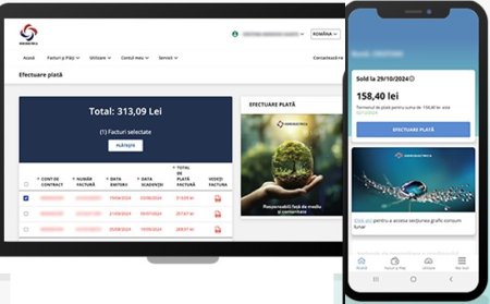 Hidroelectrica anunta lan<span style='background:#EDF514'>SAREA</span> platilor facturilor cu cardul, in aplicatia iHidro