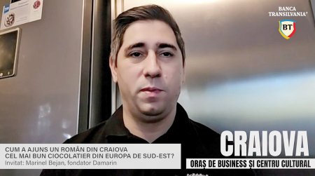 Craiova, oras de business si centru cultural, proiect ZF sustinut de Banca Transilvania. Marinel Bejan, Damarin: Avem in lucru un laborator pentru zona de ciocolaterie, o investitie de 500.000 de euro. Apoi, vrem sa ne extindem in Bucuresti