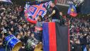 Imagini UNICE! Fotoreporterul GSP a urcat in mijlocul fanilor FCSB si a surprins nebunia cu Midtjylland: video a devenit viral!