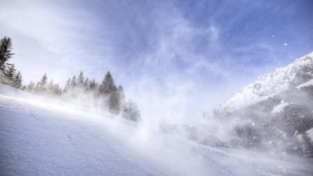 Alerta meteo de ninsori si viscol, in Romania. Harta cu zonele care intra sub avertizare cod galben