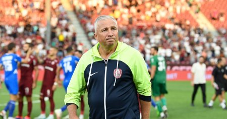 Reactia lui Dan Petrescu, dupa ce fanii lui Dinamo l-au ironizat cu imaginea barbatului care i-a distrus casnicia