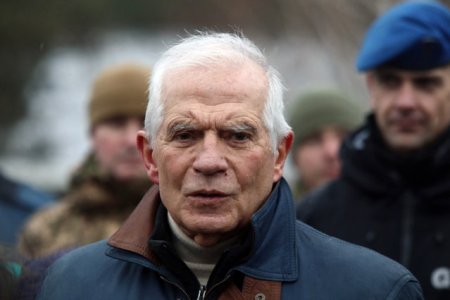 Josep Borrell in vizita la Kiev, pentru ultima oara in calitate de inalt reprezentant al UE