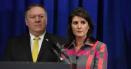 Michael <span style='background:#EDF514'>POMPE</span>o si Nikki Haley nu vor face parte din noua echipa a lui Trump