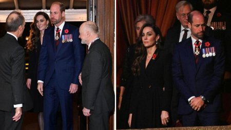 <span style='background:#EDF514'>KATE</span> Middleton, aparitie fermecatoare la evenimentul dedicat Zilei Comemorarii. Detaliul cu care Printesa a atras atentia