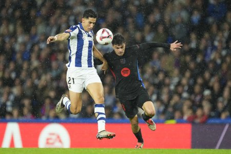 Doar un gol marcat in meciul dintre Real Sociedad si Barcelona