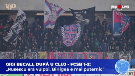 Ilie Nastase a intrat in direct dupa U Cluj - FCSB: S<span style='background:#EDF514'>TEAU</span>a a jucat ce trebuia sa joace