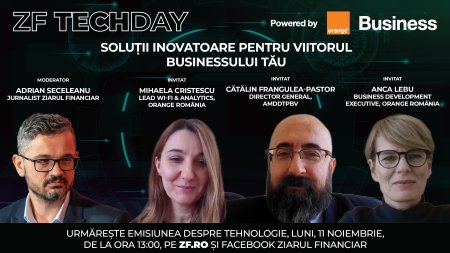 Redifuzare ZF Tech Day: Cum poate sprijini tehnologia proiectele de dezvoltare sustenabila a <span style='background:#EDF514'>TURISMULUI</span>? Detalii de la: Mihaela Cristescu - lead Wi-Fi & Analytics, Orange; Anca Lebu - Business Development Executive, Orange si Catalin Frangulea-Pastor, director general, AMDDTP Brasov