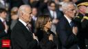 Prima aparitie a lui Joe Biden si Kamala Harris impreuna, dupa infrangerea in alegeri. Cine le-a stat alaturi