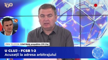 Cristi Balaj, presedintele lui CFR Cluj, a explicat la GSP Live strategia clubului: Noi nu beneficiem de bani publici, ca altii