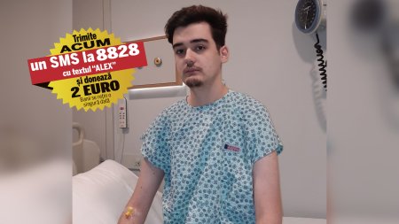 Alex, fiul a doi fosti canotori campioni, are nevoie de 250.000 de euro pentru a lupta cu cancerul. Sansa la viata a baiatului suferind este imunoterapia, procedura pe care o poate face in Turcia