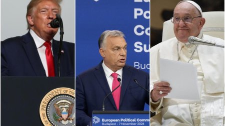 Donald Trump, Viktor Orban si Papa Francisc, alianta care pune cruce sprijinului pentru Ucraina (The Independent)