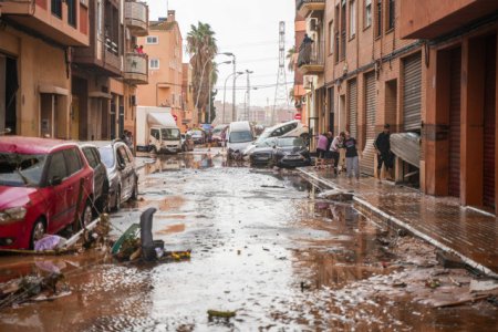 Regiunea spaniola Andaluzia, afectata de inundatii. <span style='background:#EDF514'>ALMERIA</span>, sub cod portocaliu