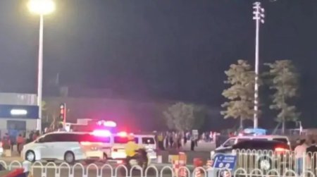 Carnagiu in China: o masina a intrat in multime langa stadionul Zhuhai provocand 35 de morti si 43 de raniti