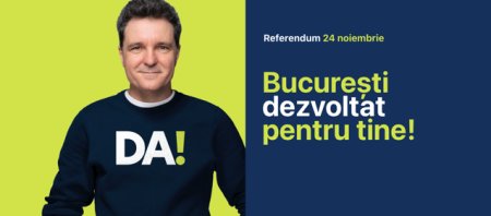 Calendarul referendumului local, aprobat de Nicusor Dan