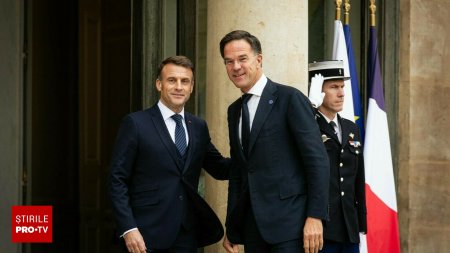 Macron si Mark Rutte, despre razboiul din Ucraina: Sprijinul pentru aceasta tara trebuie sa ramana o prioriate absoluta