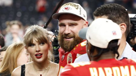 Conacul lui <span style='background:#EDF514'>TRAVIS</span> Kelce a fost spart, in timp ce jucatorul de fotbal american evolua intr-un meci din NFL sub ochii iubitei sale, Taylor Swift