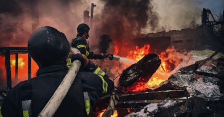 Explozii la Kiev. Rusia a lansat primul atac cu rachete asupra capitalei Ucrainei de la <span style='background:#EDF514'>SFARSITU</span>l lunii august