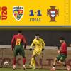 Romania U20 - Portugalia U20 1-1. Egal amar pentru 