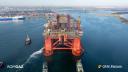 Aparitie impresionanta in Portul Constanta: Platforma Transocean Barents, pregatita pentru Neptun Deep, simbol al viitorului energetic al Romaniei FOTO/VIDEO