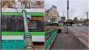 Nicusor Dan, despre stalpul montat invers: O solutie de moment pentru a nu opri tramvaiele