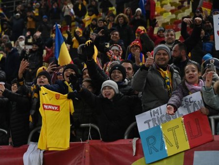 Romania, a doua audienta pe stadion la meciurile de luni seara in Nations League