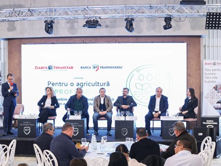 Conferinta ZF/BT Pentru o agricultura profitabila Slobozia, noiembrie 2024. Agricultura a facut progrese, iar cu politici clare, finantare puternica, investitii in sisteme de irigatii si acces la apa se poate multiplica de zece ori performanta porumbului, cultura etalon a Romaniei