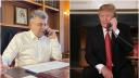 Ciolacu a vorbit din nou la telefon cu Trump, dar de data asta impreuna cu Viktor Orban. Ce au discutat